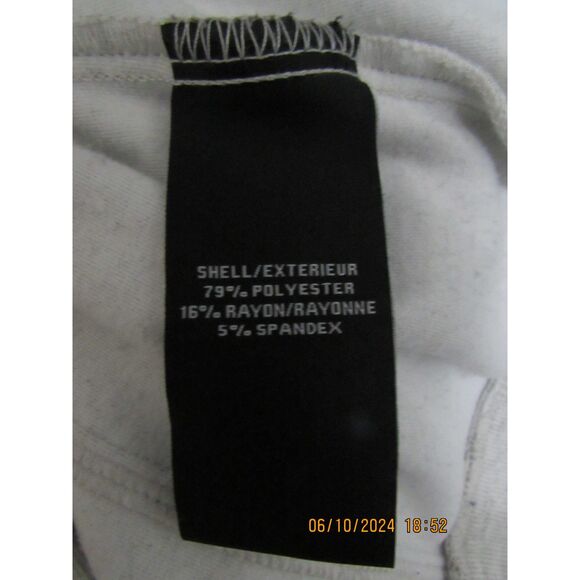 BAGATELLE SIZE L WOMEN'S SHACKET JACKET GRAY BUTTON FRONT POCKETS - Picture 10 of 10